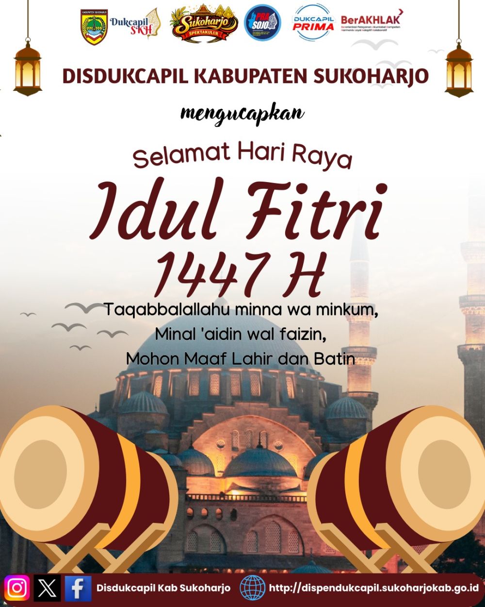 Selamat Hari Raya Idul Fitri 1447 Hijriah