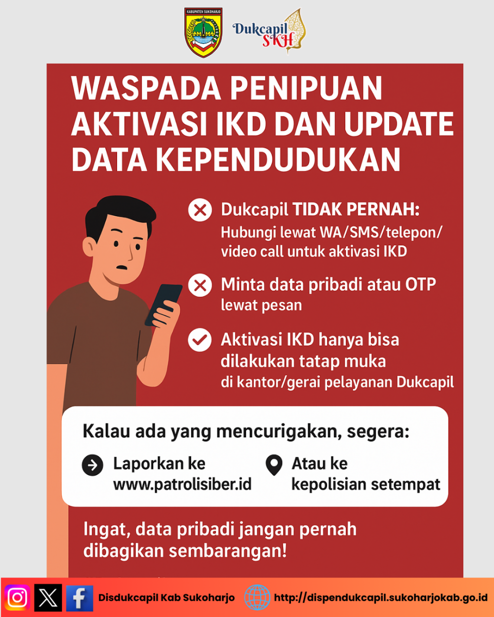 Waspada Penipuan Aktivasi IKD dan Update Data Adminduk