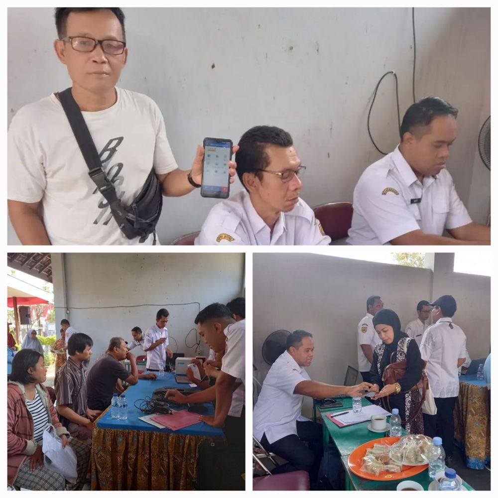 LAYANAN ADMINDUK PADA PEMBUKAAN TMMD DI WIRUN MOJOLABAN