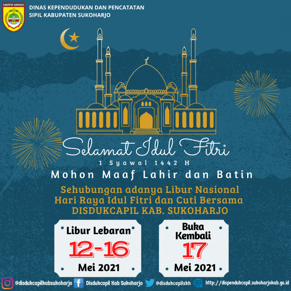 Selamat hari Raya Idul Fitri 1442 H