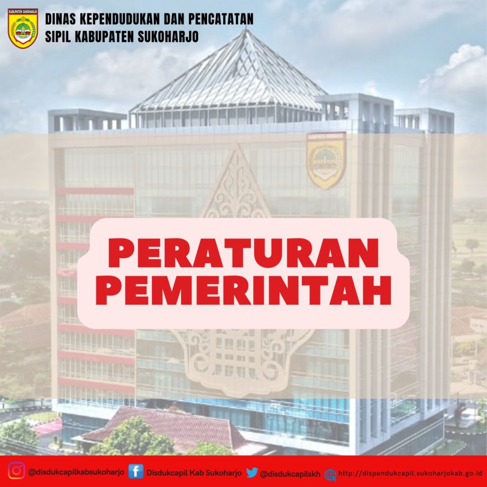 PERATURAN PEMERINTAH