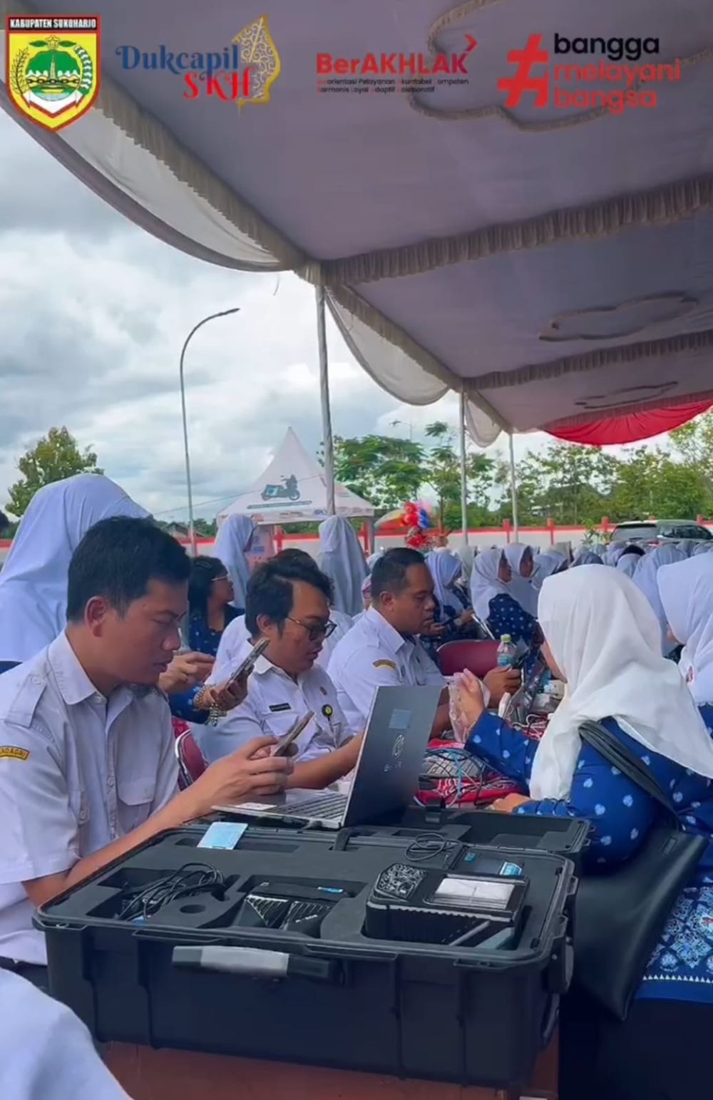 Layanan Jemput Bola Aktivasi IKD pada Peringatan HUT ke-20 HIMPAUDI