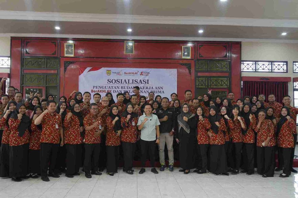 Disdukcapil Sukoharjo Perkuat Budaya Kerja ASN BerAKHLAK dan Pelayanan Prima