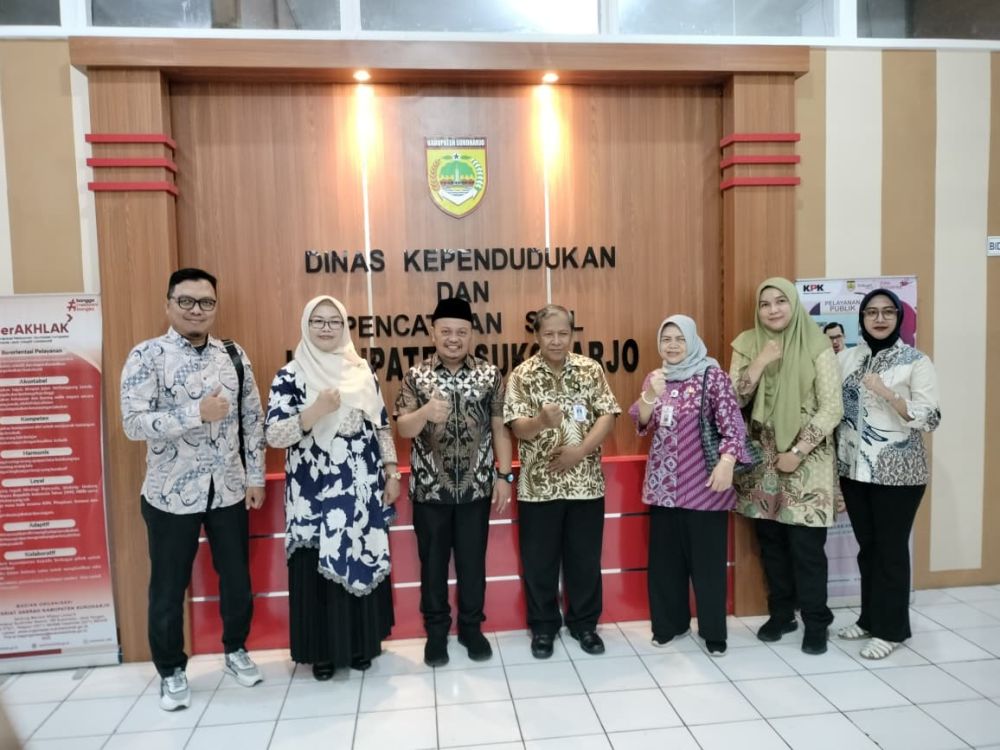 Kunjungan Studi Tiru Disdukcapil Kota Tangerang