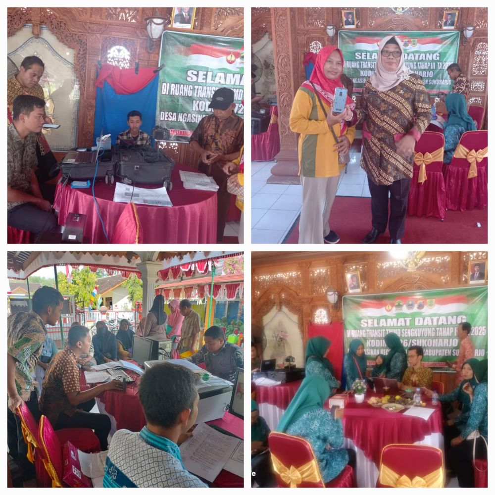 Disdukcapil Sukoharjo Hadirkan Layanan Jemput Bola Adminduk pada Penutupan TMMD Sengkuyung III Tahun 2025 di Desa Ngasinan