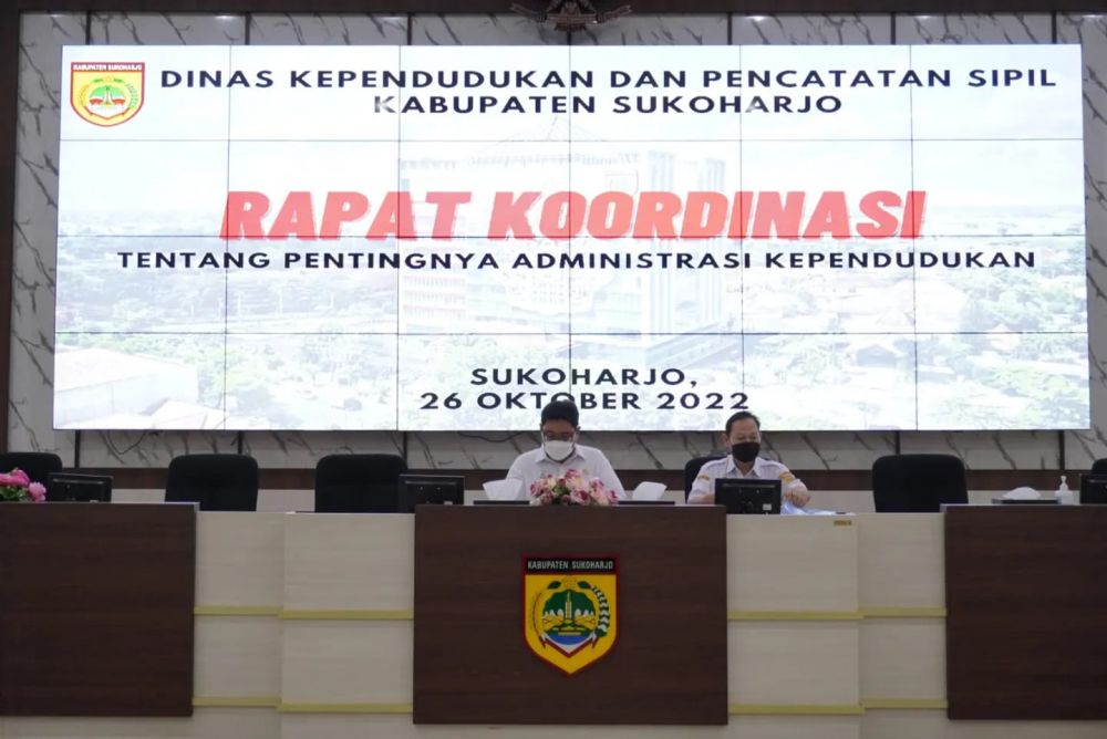 Rapat Koordinasi Tentang Pentingnya Administrasi Kependudukan