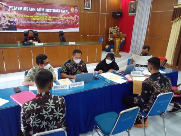 seleksi administrasi penerimaan calon Tamtama Polri