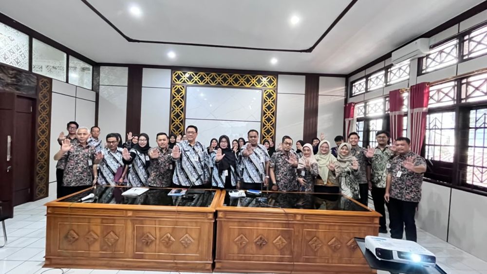 Disdukcapil Kabupaten Sukoharjo Ikuti Wawancara Penilaian Zona Integritas Tahun 2026