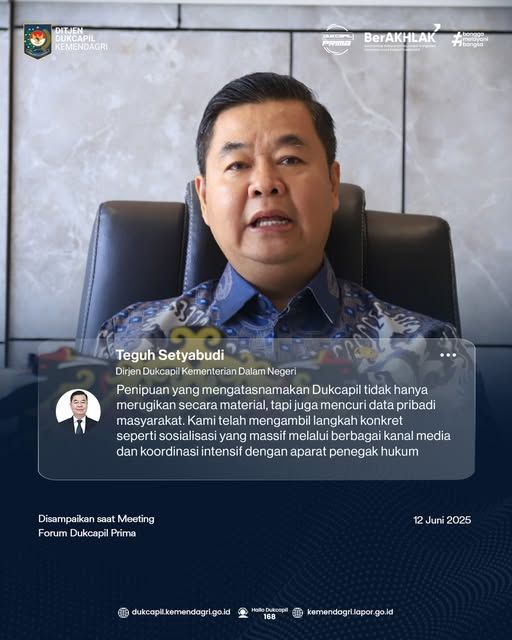 Hati-hati Penipuan yang Mengatasnamakan Dukcapil