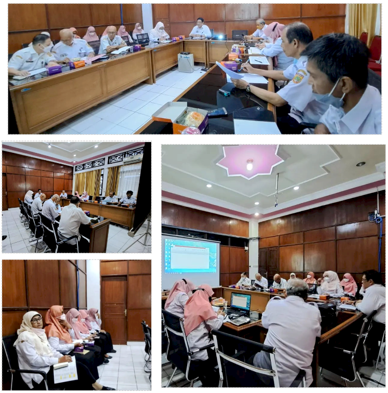 Rapat Koordinasi Evaluasi Capaian Kinerja, Rencana Tindak Lanjut dan Peningkatan Kualitas Pelayanan