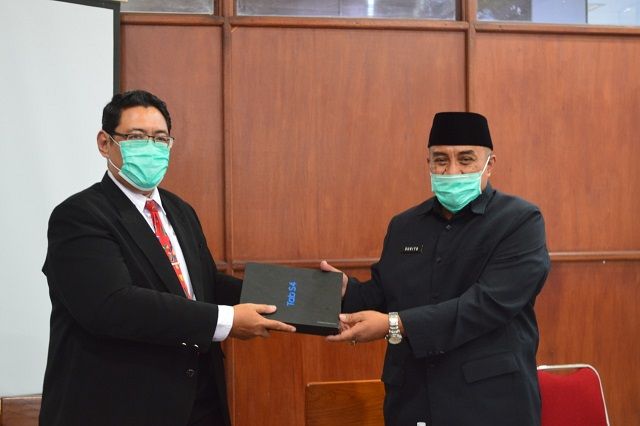SERAH TERIMA JABATAN KEPALA DINAS DUKCAPIL KAB SUKOHARJO