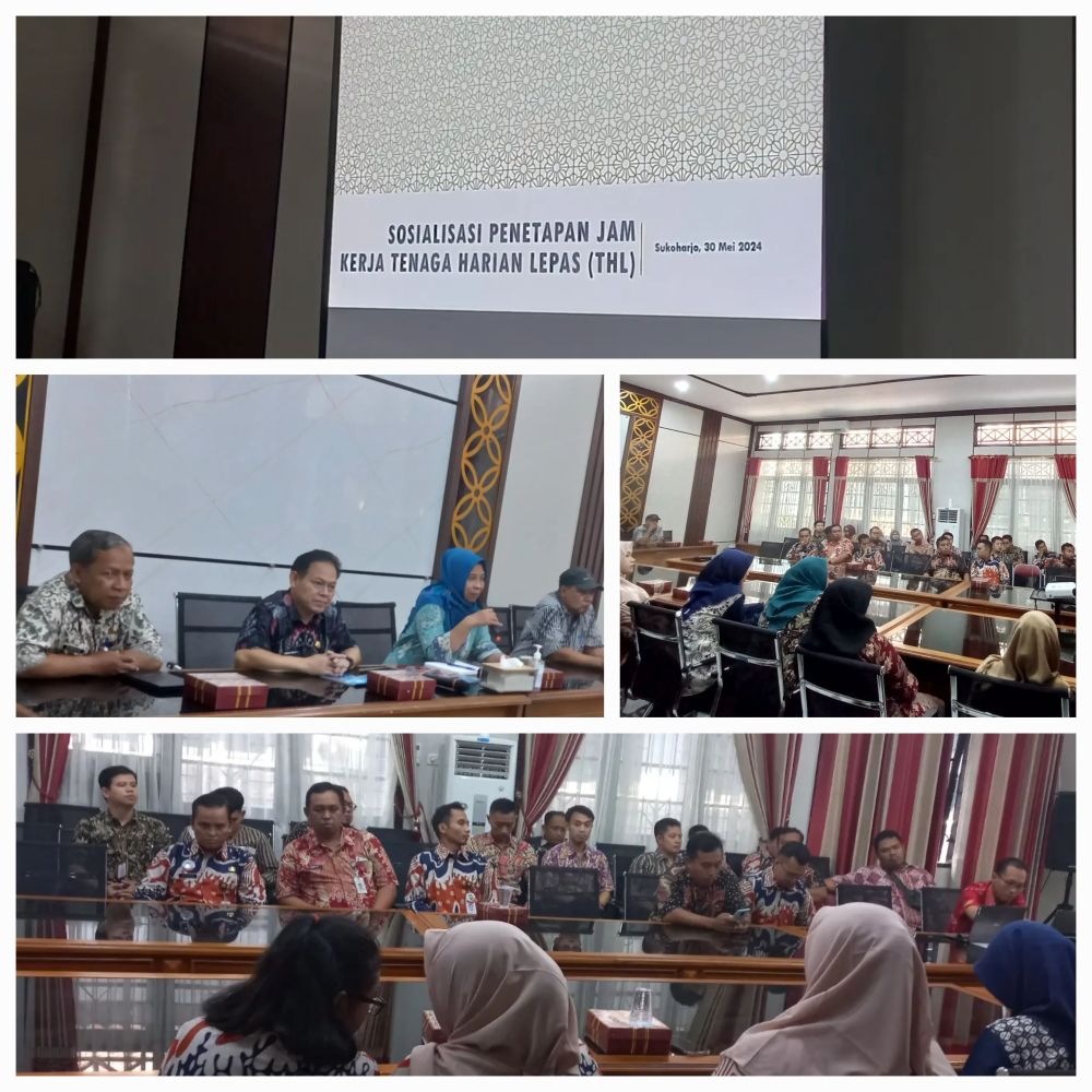 SOSIALISASI PENETAPAN JAM KERJA THL