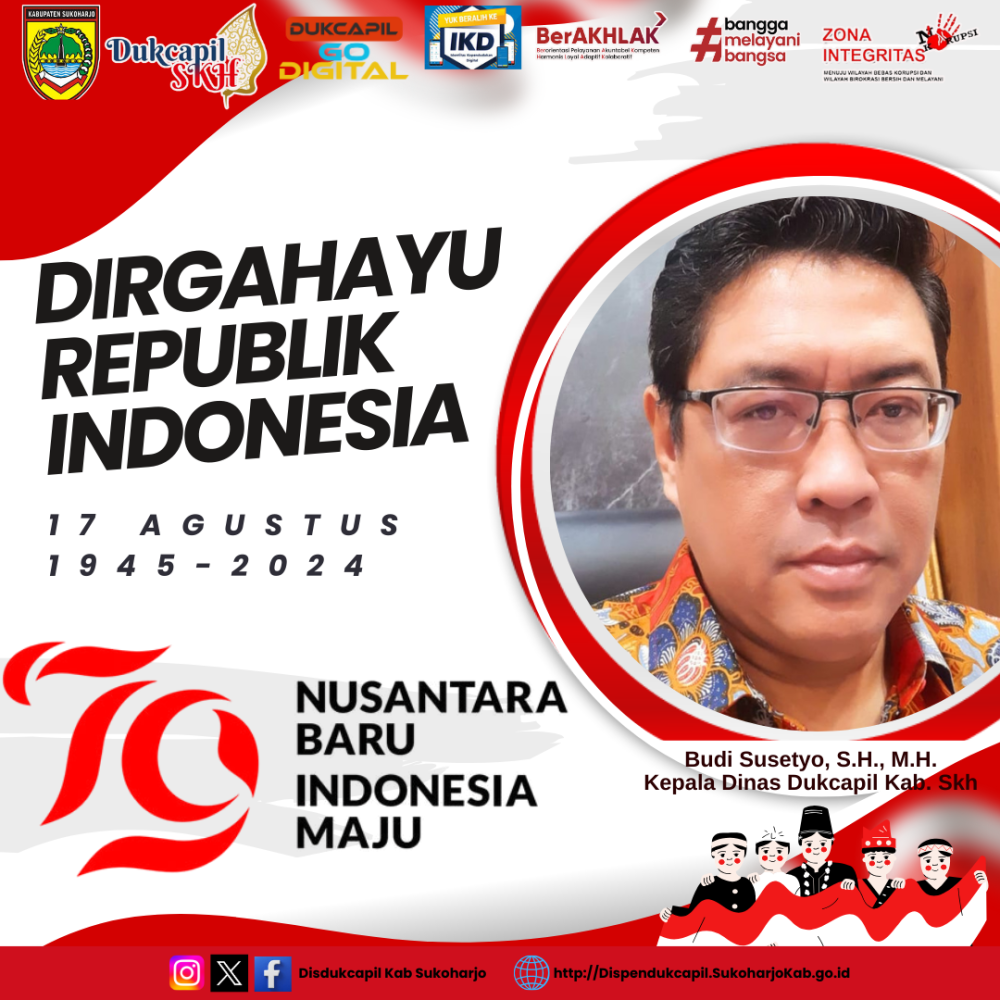 DIRGAYAHU REPUBLIK INDONESIA KE-79