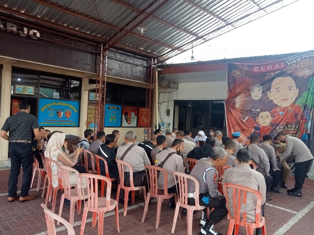Sosialisasi dan Penerapan Identitas Kependudukan Digital kepada Anggota Polsek se-Kabupaten Sukoharjo