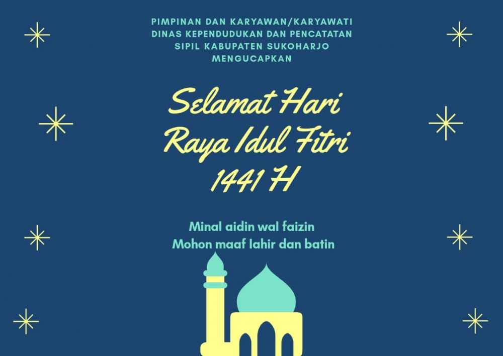 Selamat hari Raya Idul Fitri 1441 H