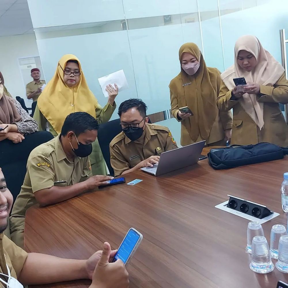 Penerapan ID Digital di OPD Inspektorat, Dinas Pemuda dan Olahraga, dan Badan Kesatuan Bangsa dan Politik Kabupaten Sukoharjo