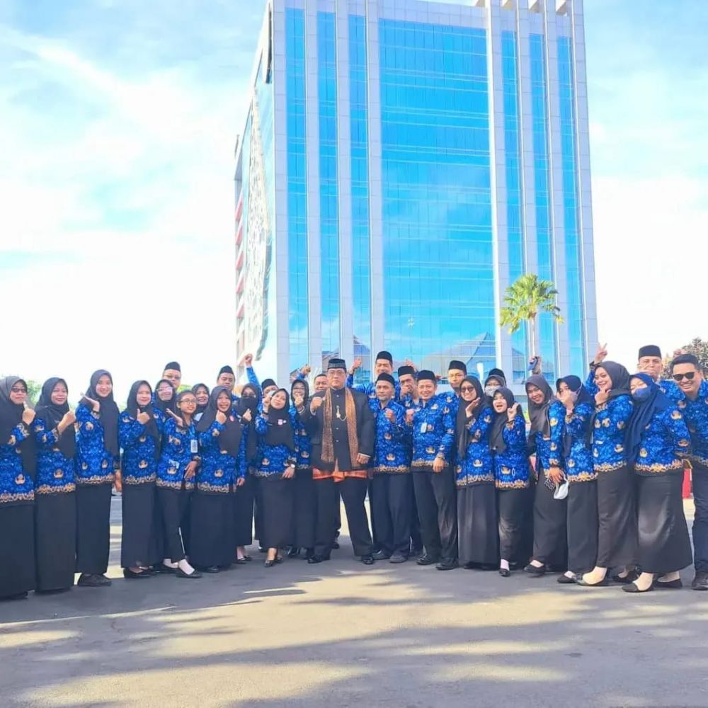 Upacara dalam rangka memperingati HUT RI ke-78.