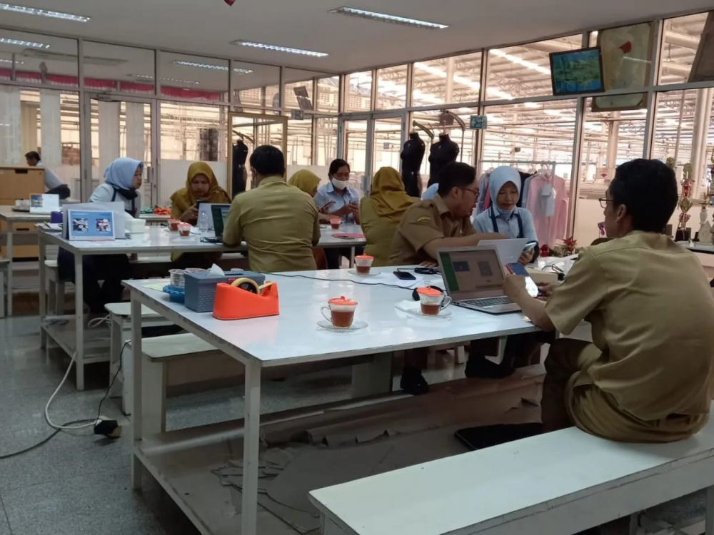 Giat aktivasi IKD kepada karyawan/wati PT Sritex Sukoharjo