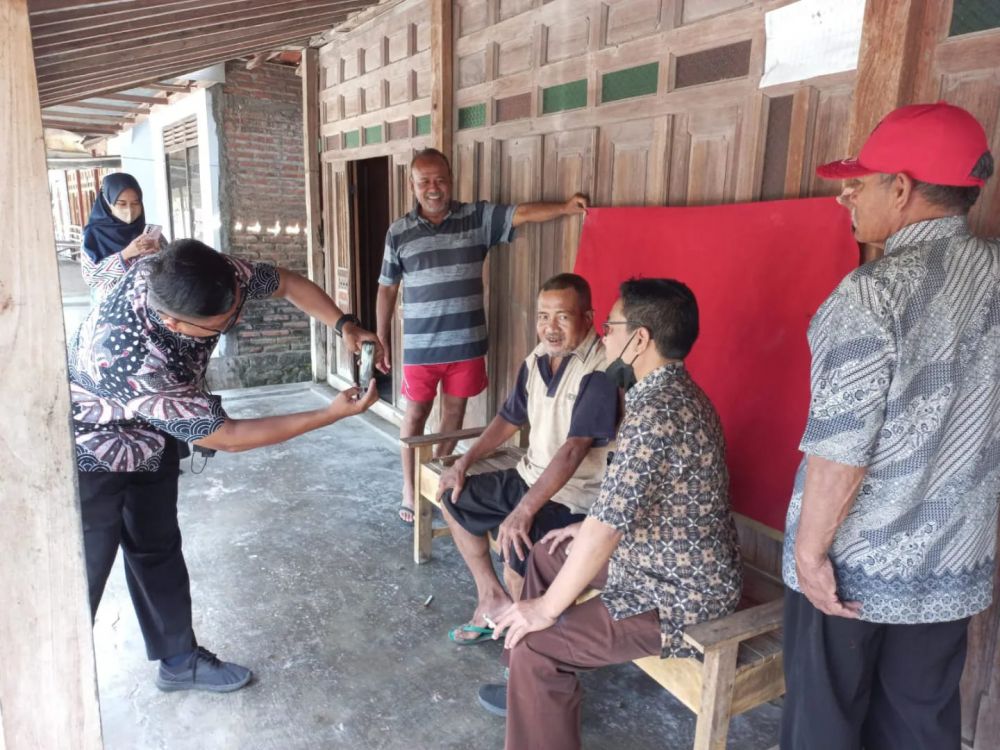 Kegiatan Jemput Bola Perekaman KTP-el bagi Penduduk Rentan Kec. Tawangsari dan Kec. Mojolaban