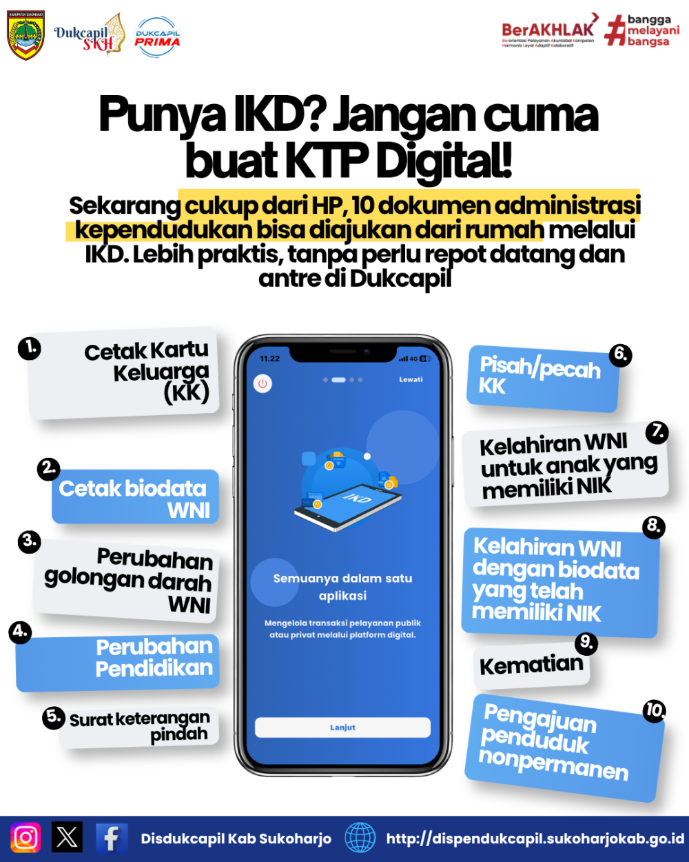 Bukan Cuma KTP Digital, Aplikasi IKD Kini Bisa Dilengkapi 10 Layanan Adminduk Mandiri dari Rumah!