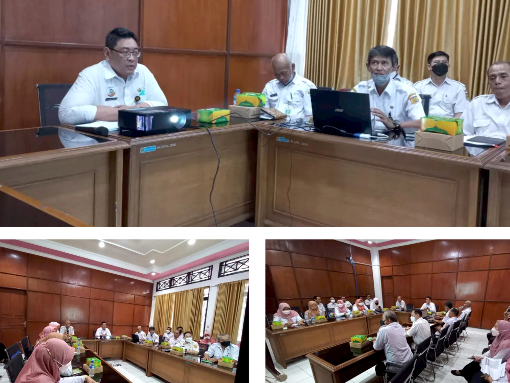 Rapat Evaluasi Monev Terpadu Adminduk