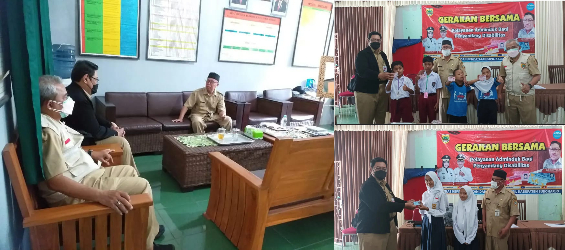 Kegiatan Penyerahan Dokumen Kependudukan kepada Siswa/i SLB Negeri Sukoharjo