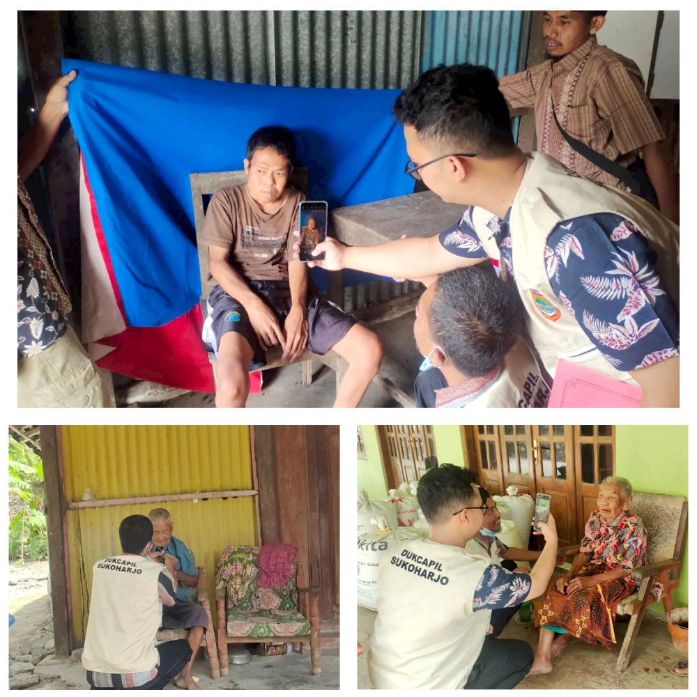 Kegiatan Jemput Bola Perekaman KTP-el bagi Penduduk Rentan di Kec. Weru dan Kec. Bulu
