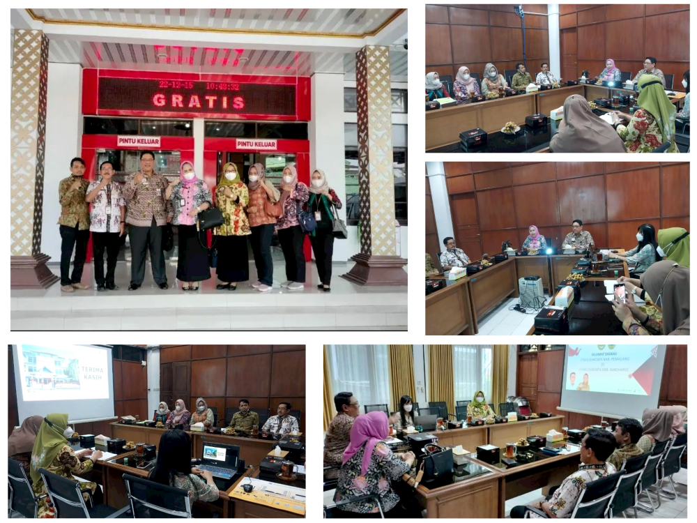 Kunjungan Kerja dari Jajaran Dinas Kependudukan dan Pencatatan Sipil Kab. Pemalang